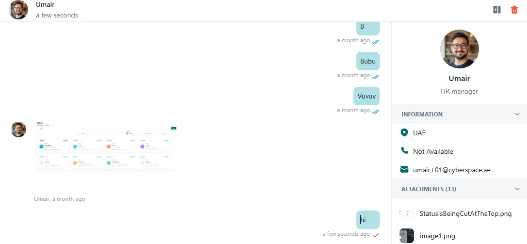TAIRRAGO Real-Time Chat